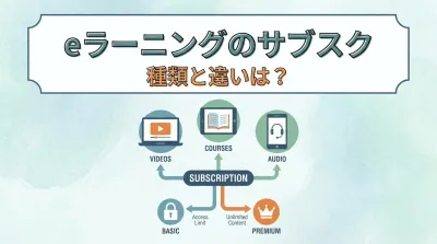 eラーニングのサブスクの種類と違いは？