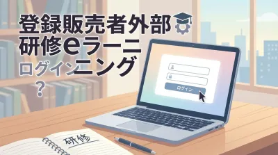 登録販売者外部研修eラーニングログイン？