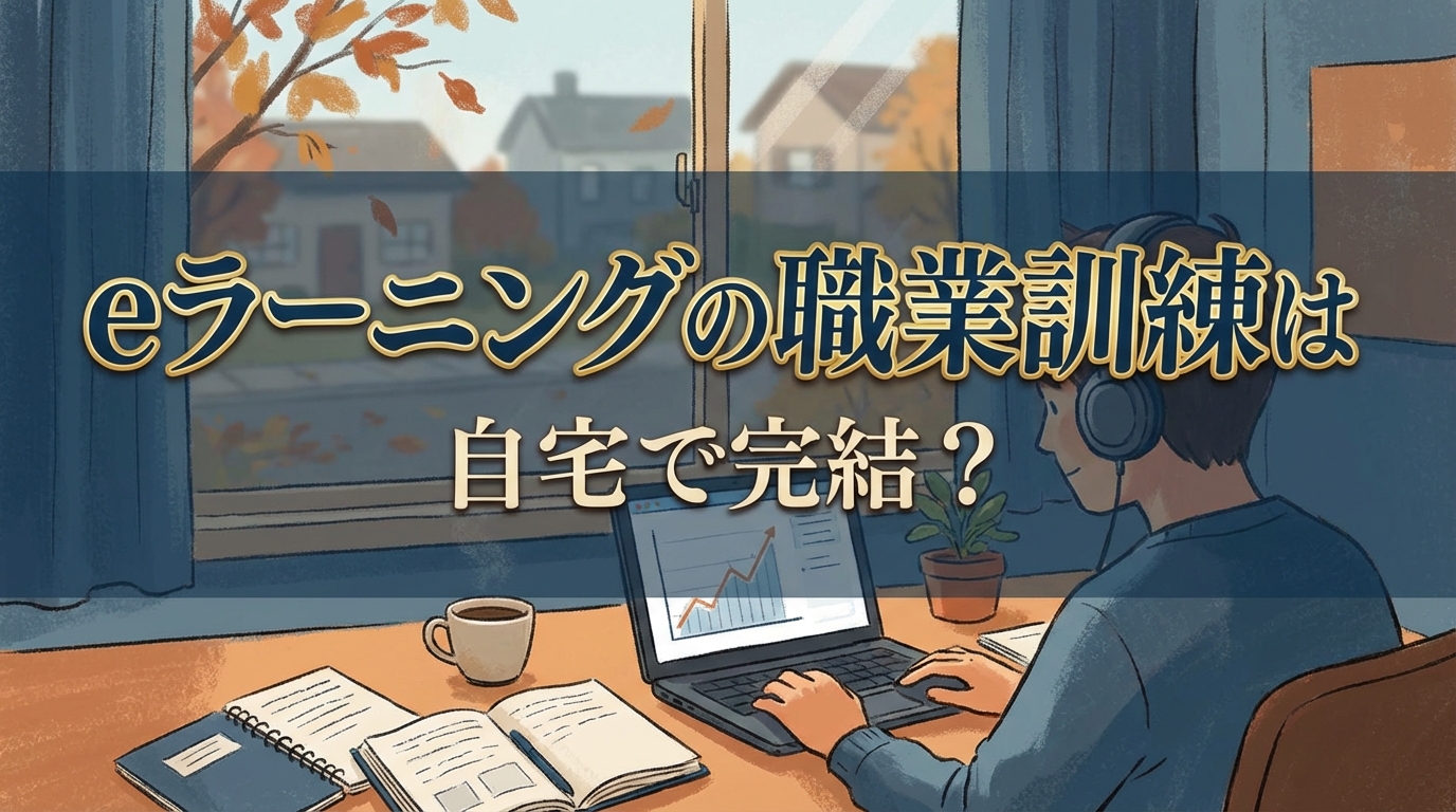 eラーニングの職業訓練は自宅で完結？