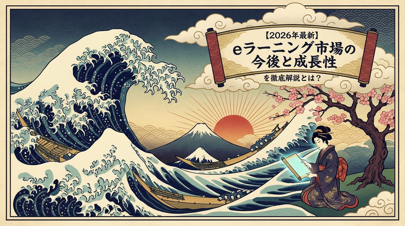 【2026年最新】eラーニング市場の今後と成長性を徹底解説とは？
