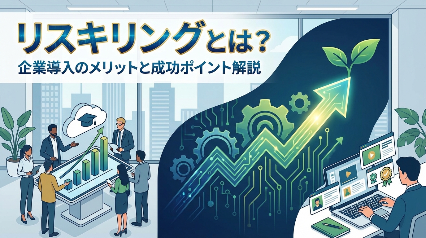 リスキリングとは？企業導入のメリットと成功ポイント解説