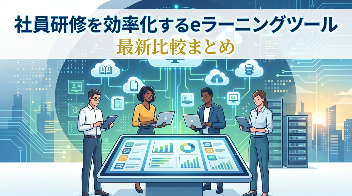 社員研修を効率化するeラーニングツール最新比較まとめ