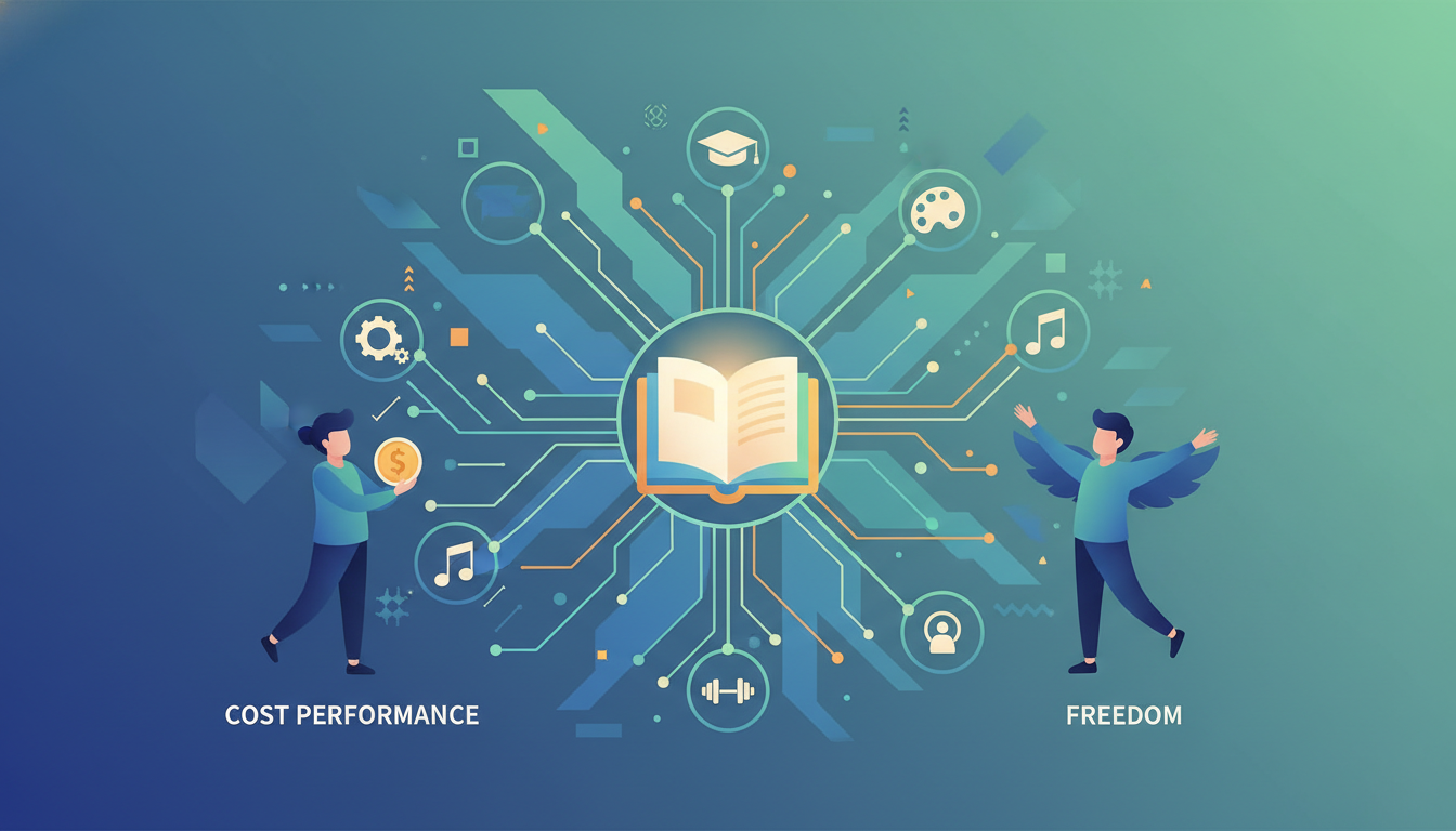 コストパフォーマンスと自由度の高さが魅力