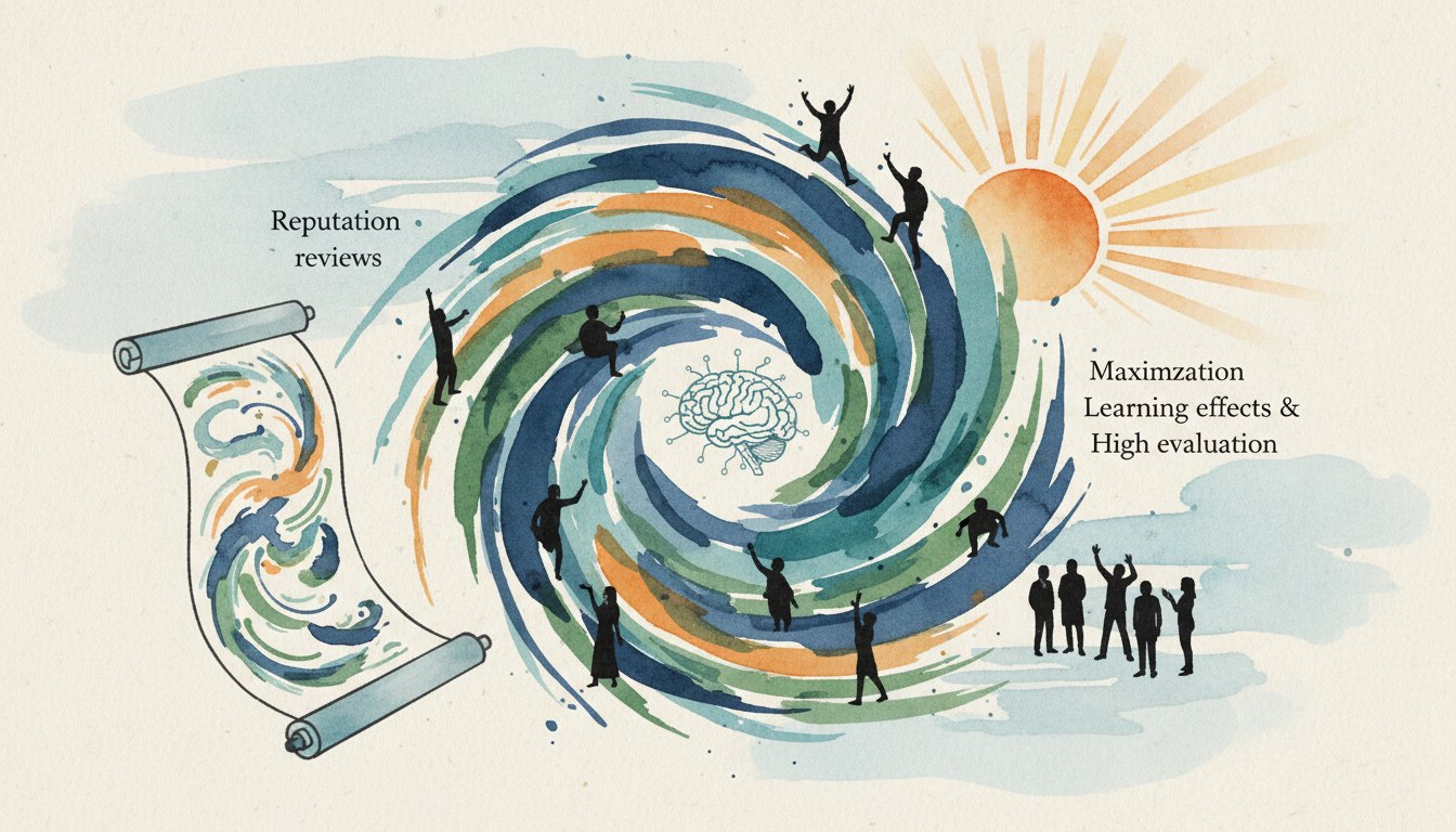 学習効果を最大化する手法として高い評価を獲得
