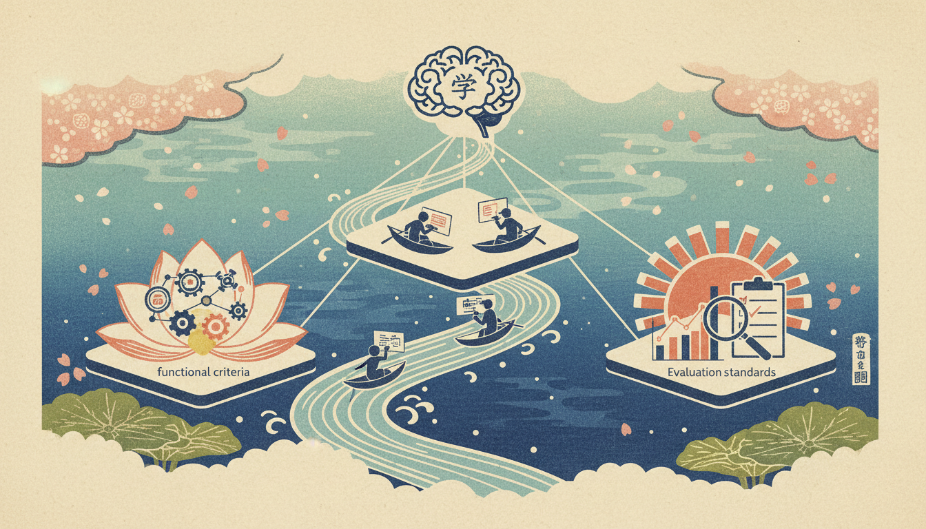 選定において重視すべき機能と評価基準