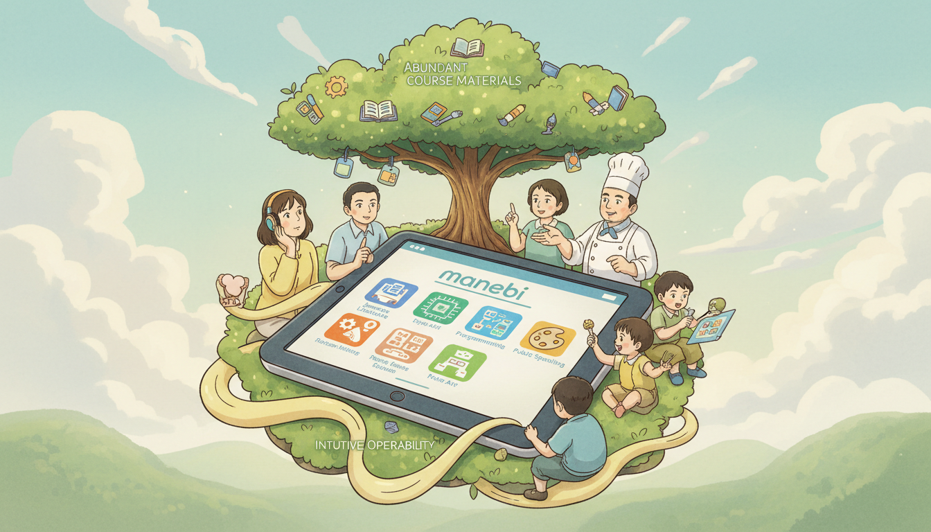 豊富な教材と直感的な操作性が高く評価されています