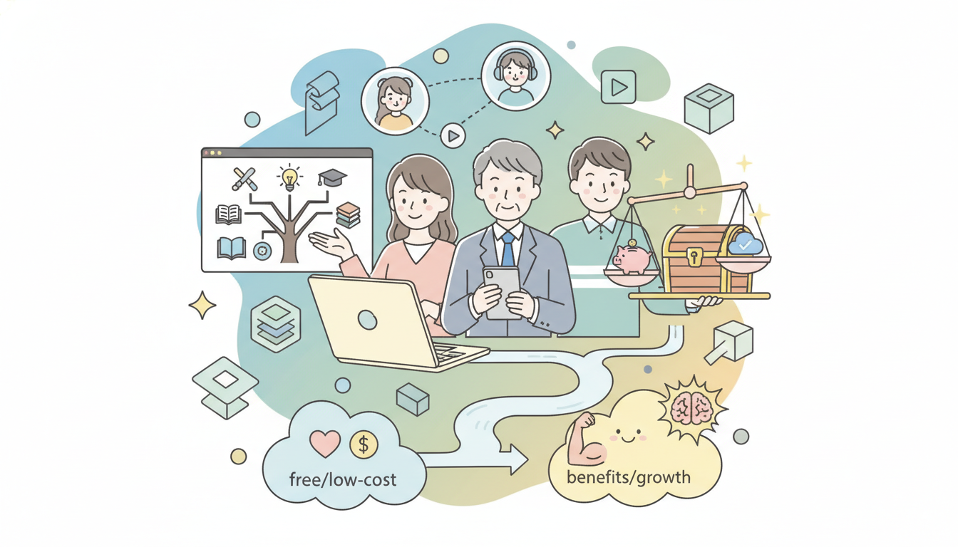 なぜ無料・低価格の動画学習サービスが初心者にぴったりなの？