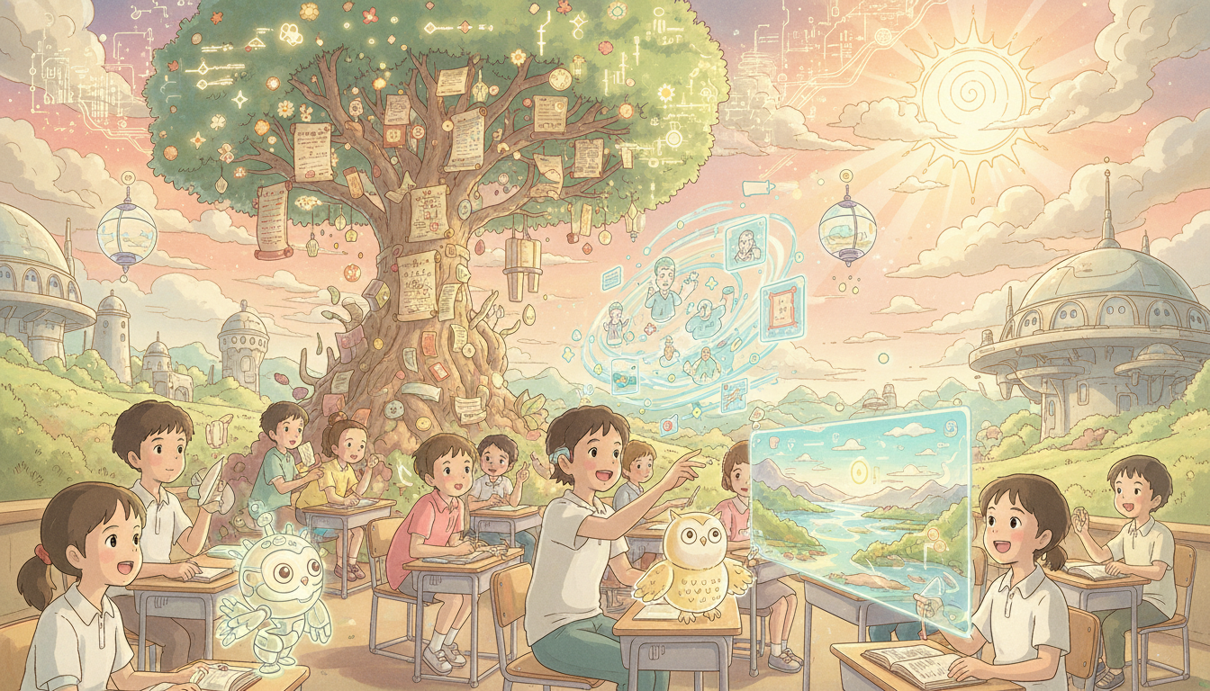 教育特化型AIとのチーム化で「自分だけの最適な学び」が実現する未来！