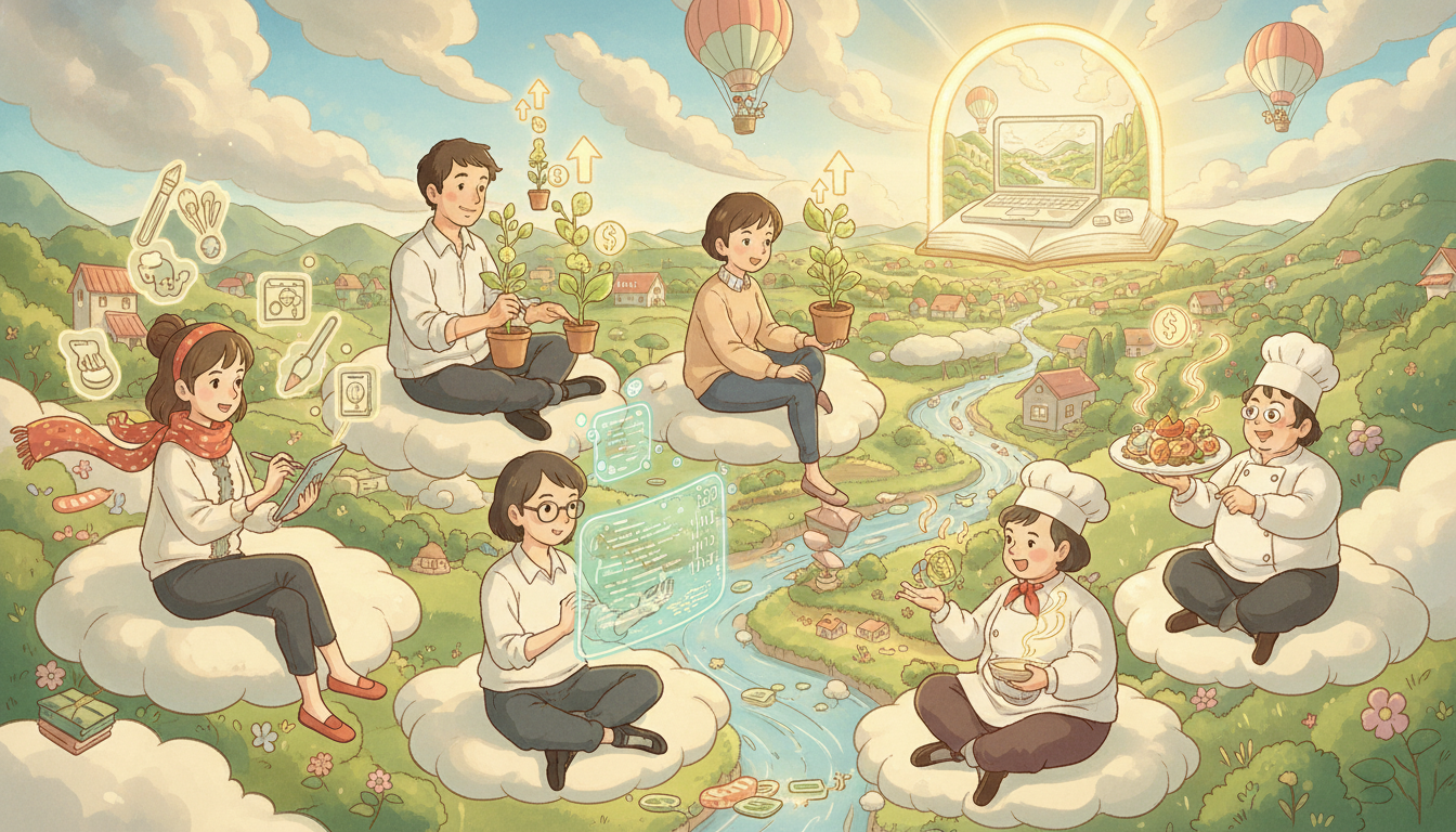 オンライン講座が副業スキルの習得に最適な背景