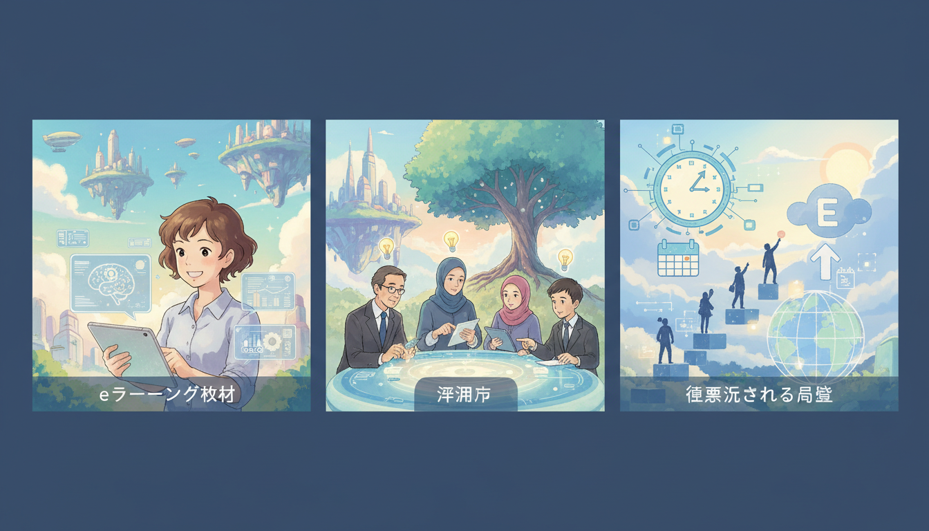 eラーニングが現代の社員教育において重要視される背景