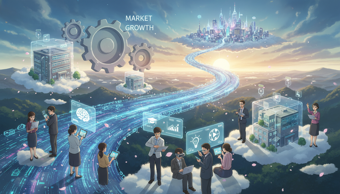 市場が伸び続ける理由は「企業の学び方」が変わったためです